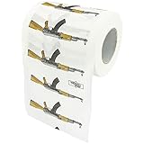 Fairly Odd Novelties AK 47 Gun Novelty Toilet Paper
