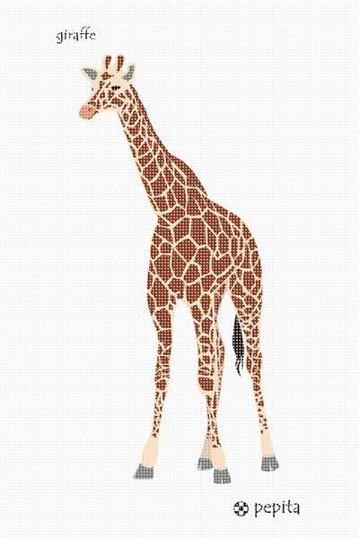 Amazon.com: Pepita Needlepoint Canvas: Giraffe, 6
