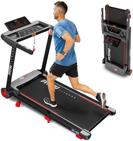 FITFIU Fitness MC-160 Cinta de Correr Plegable con Inclinación 9%...