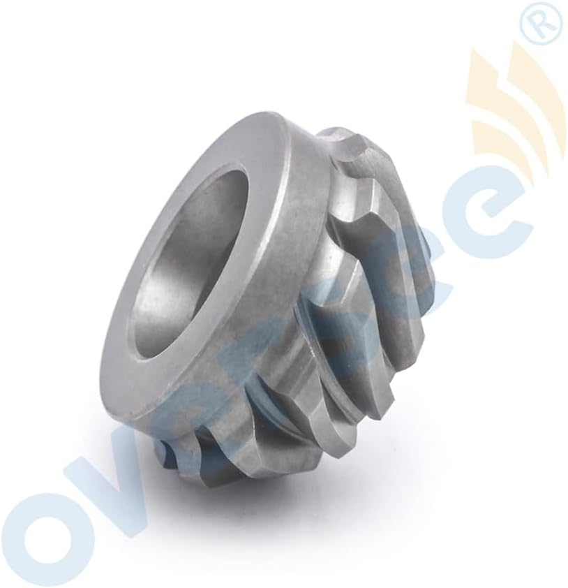 OVERSEE 61N-45551-00-00 Pinion Gear for Yamaha Parsun Outboard Engine 25HP 30HP 13 Teeth, metallochrome