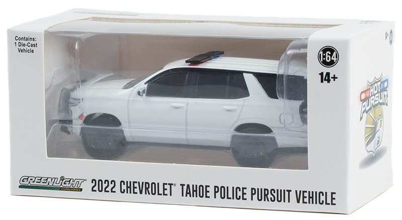 Modelo de vehículo policial Chevy Tahoe 1:64 miniatura 3