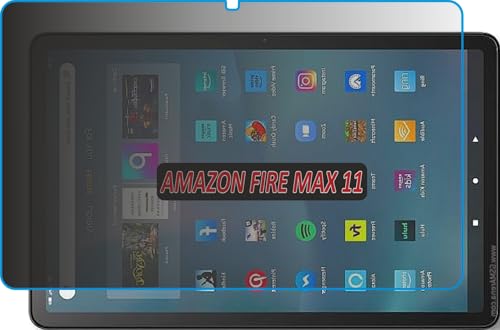 Image of Privacy Anti Peep Matte Screen Guard Compatible With Amazon Fire Max 11 Tab (13th Gen Generation 2023 11 Inch Tablet) Anti Spy Blue Light Block Not a Tempered Glass Screen Protector