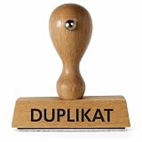 Lagerstempel DUPLIKAT vom Kaufhaus2010