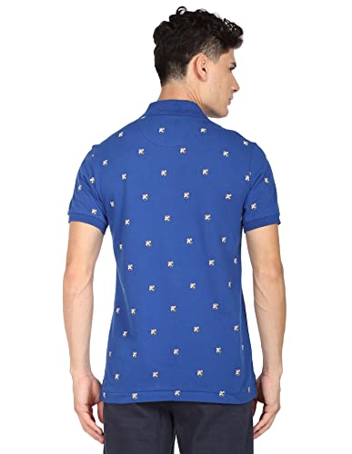 Image of U.S. POLO ASSN. Men Shield Print Polo Regular Fit Shirt