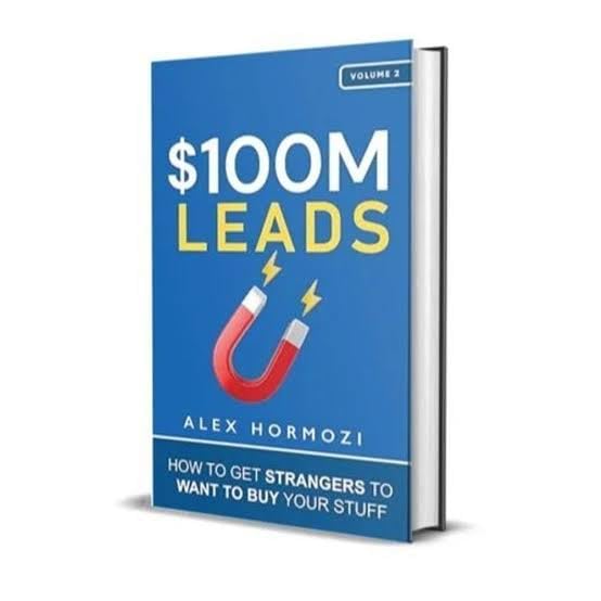 $100M Leads By Alex Hormozi Paperback