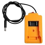 Construction : fabriqué à partir de matériaux robustes ABS et cuivre, ce mini adaptateur de chargeur garantit une alimentation stable et fiable pour votre mini antenne parabolique.