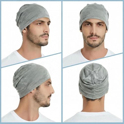 Image of WTACTFUL Cooling Skull Cap Breathable Mesh for Men Women | Lightweight Mesh Thin Quick-drying Moisture-Wicking Motorcycle Cycling Summer Sports Helmet Liner Hard Hat Liner