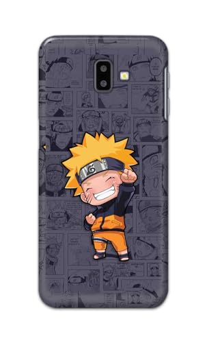 Image of PRINTFIDAA Printed Hard Back Cover Case for Samsung Galaxy J6 Plus | Samsung J6+ Back Cover (Famous Anime Cartoon Character) -112
