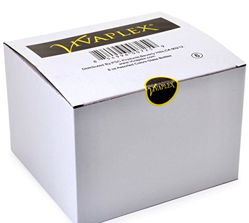 Vivaplex, 6, Large, 8 oz, Empty, Assorted Colors, Glass Spray Bottles with Black Trigger Sprayers2