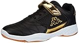 Kappa Unisex Droum Ii Mf Straßen Laufschuh, Black/Gold, 36 EU