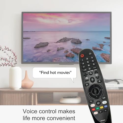 PIPRIDAE Voice-Magic-for-LG-TV-controle remoto substituição compatível com LG Smart OLED Thinq Webos TVs para AKB75855501 AN-MR20ga MR24gn MR23gn MR22gn MR21ga