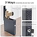 EAMIRUO Car Gun Safe - Quick Access Vehicle Handgun Safe with Fingerprint & Keypad & Key, Pop Up Biometric Gun Safe for Car and Bedside, Rapid Deployment Vehicle Gun Storage