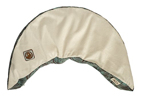 Image of Organic Nursing Pillow with Washable Slipcover (Blue Truffles)F