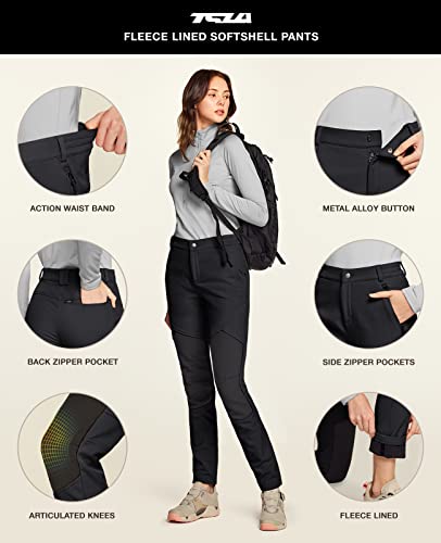 Tsla XKB54 Women'S Softshell Winter Snow Ski Pants thumb #3