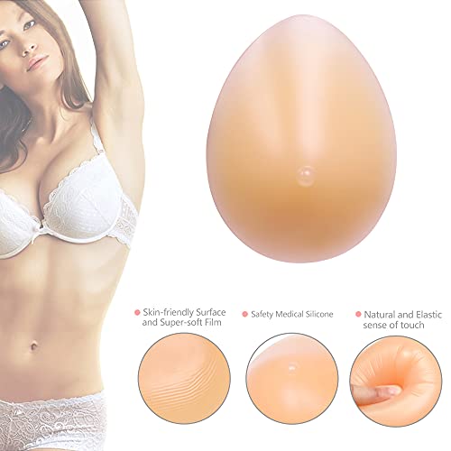 Silicone Breast Form Mastectomy Prosthesis Crossdress Transvestite Bra Enhancer Insert One Piece A B C D Cup3