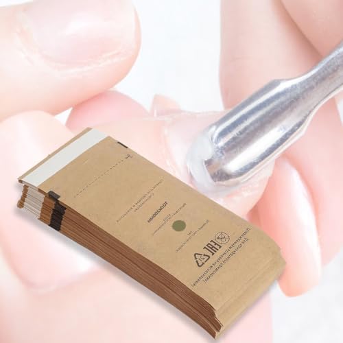 OUDQFCJ Sterilisationsbeutel 60 Stück Einweg Selbstversiegelnde Sterilisation Tasche Für Kosmetika und Nagelwerkzeuge (75x150, 100x200, 130x200)