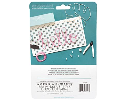 Image of We R Makers Happy Jig Neon Wire-Burnt Orange