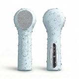 Elektrische Silikon-Gesichtsreinigungsbürste mit 45°C Wärmefunktion & 2-in-1 Bürstenkopf, 3 Intensitätsstufen, IPX7 Wasserdicht, Wiederaufladbar via Magnetladung für porentiefe Reinigung (Blau)