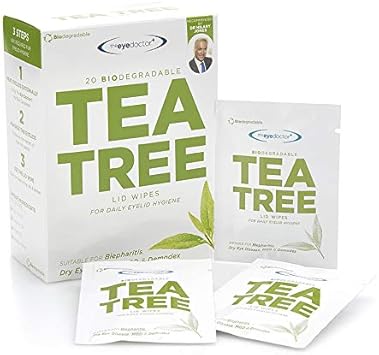 olio dell'albero del tè per gli occhi