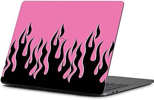 Skinit Decal Laptop Skin Compatible with MacBook Pro 13-inch (2016-17) - Originally Designed Pink Flames Design