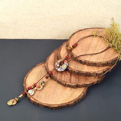 Image of AAKRITI ART CREATIONS Handcrafted Tribal Dhokra & Royal Brass Necklace Collection | Queen, Cleopatra & Heritage-Inspired Statement Jewelry | Artisan Ethnic Necklaces for Women