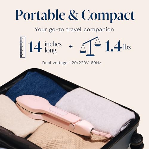 Image of Nori Press Travel Steam Iron - Handheld Iron -weights 1.4 pounds