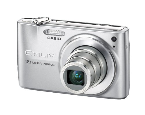 Casio Exilim EX-Z400 Digital Camera - Silver (12.0MP, 4x Optical
