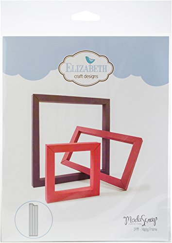 Elizabeth Craft Designs Happy Frame Metal Die, Multicolor