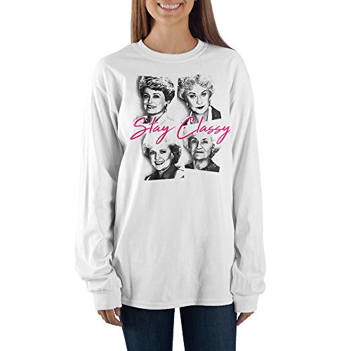 Golden Girls Stay Classy Long Sleeve Tee Shirt