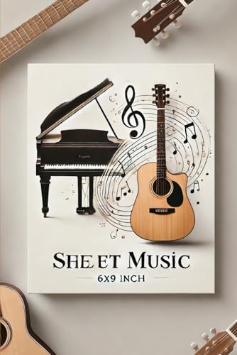 Cahier de musique solfège, carnet de notes de partition et composition musicale - 2