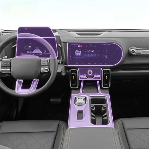 Protector de pantalla de consola para Haval Dargo 2022-2023, ideal para viajes en familia