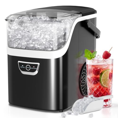 Image of Antarctic Star Nugget Ice Maker Countertop, 35Lbs /24H, 5 Mins Fast Ice