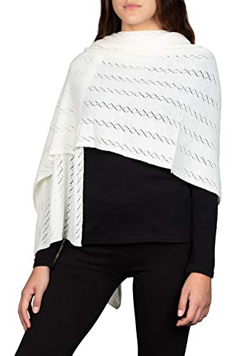 Kemailù TESSA Étole pashmina chantourner losanges mixtes cachemire Cover