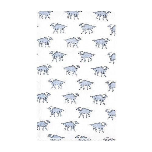 Image of Hudson Baby Unisex Baby Cotton Poly Flannel Burp Cloths, Boy Dino World 10-Pack, One Size