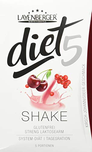 Preisvergleich Produktbild Layenberger diet5 Shake Kirsch-Johannisbeer Geschmack, 5 Stück