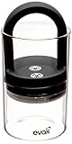 Prepara EVAK Glass Food Storage Container with Soft Touch Black Handle, Medium