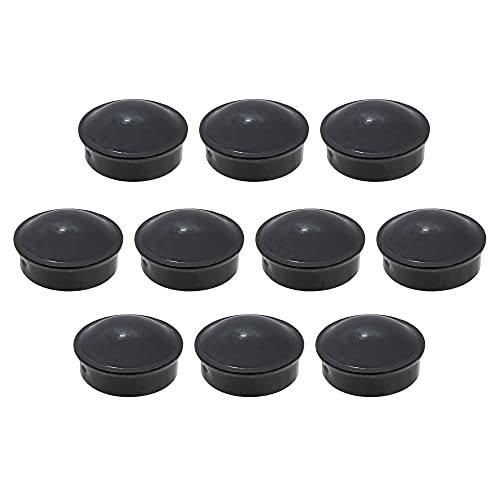 Tapas de acero prensado de 2 1/2 pulgadas para postes de cercas negras 2