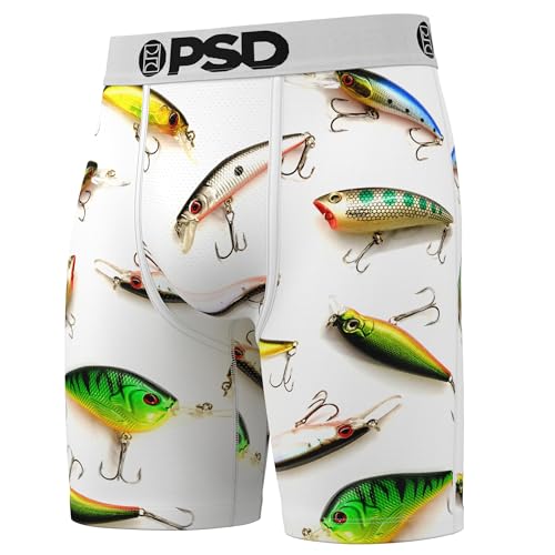 PSD Men's Fresh Outdoors 3-Pack Boxer Brief, Multi, S4