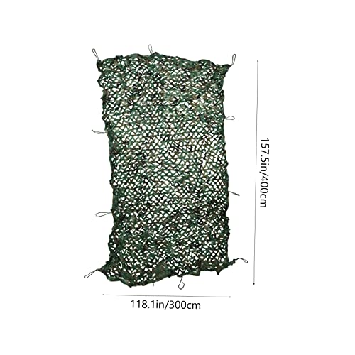 Kisangel 1 Peça Rede De Camuflagem Lona De Camuflagem Decoração Ao Ar Livre Malha De Lona Para-Sol C
