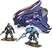 MEGA Halo The Series Vehicle Building Toys Set, Renegade Banshee Aircraft with 205 Pieces, 2 Micro Action Figures, Purple, Kids and Fans (Amazon Exclusive)