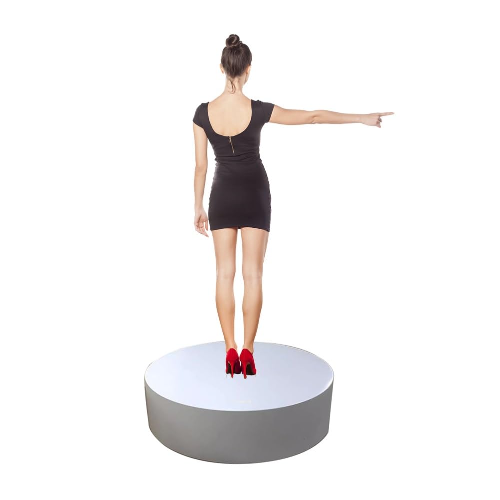 Espositore per eventi, base rotonda per manichini, 40 x 80 cm, ideale per esposizioni live ed eventi