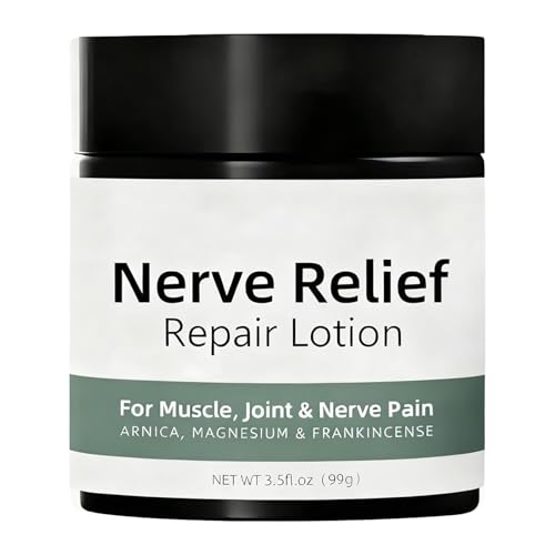 Baume Cicatrisant Nerfs 99g Crème De Soulagement Des Nerfs Neuropathiques Crème Apaisante Pour Articulaires Et Musculaires Soulage Rapidement Sciatique Et Les Douleurs De La Hanche, Du Dos, Des Pieds
