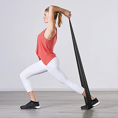 Faixa Elástica para Exercícios Thera Band em Látex – Resistência Forte Preta