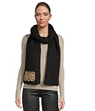 UGG Women's Crafted Chunky Rib Scarf, Black, One-Size