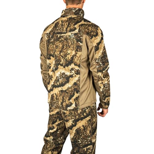 Image of HOT SHOT Men's Flannel Lined Camo Hunting Jacket - Camouflage Outdoor Jacket for Men