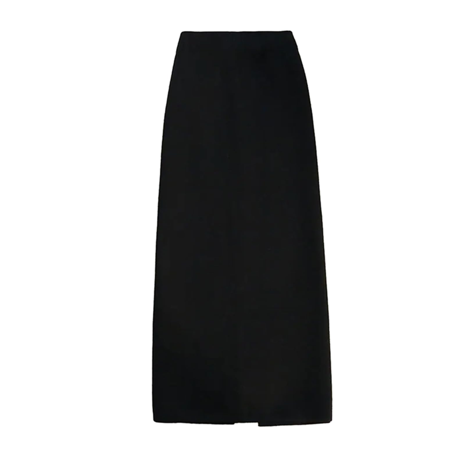 OLEETS Strickrock Für Damen - Herbst Winter Koreanischen Stil Stricken Rock Frauen Elastische Hohe Taille Mode Büro Arbeit Schlank Rock Lange Warme Elegante Einfache Kleidung