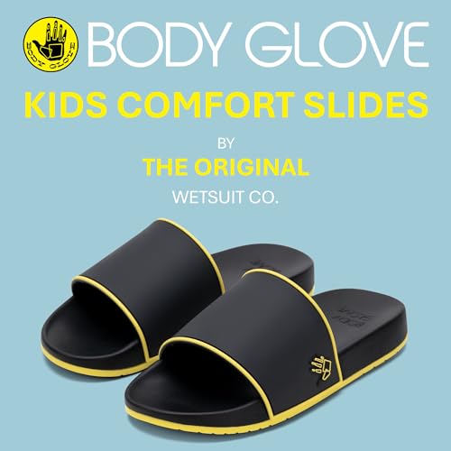 Body Glove Kids Slides, Slide Sandals for Boys and Girls2