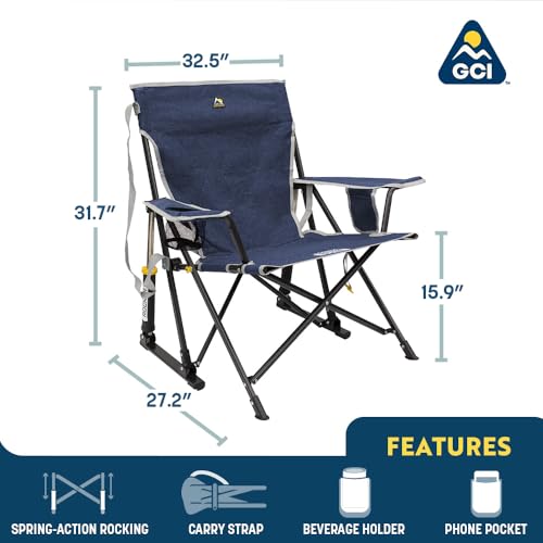 GCI Outdoor Kickback Rocker Outdoor Rocking Chair の商品画像 2