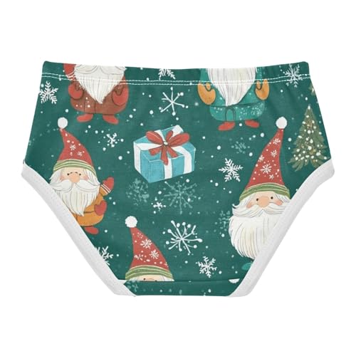 Girls' Training Panties Briefs Underwear for Toddler Deer Tree Christmas Pattern2