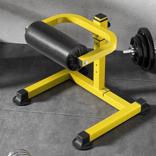 KK-GAL Dexule Split Squat Stand, Home Gym Single One Leg Squat Roller, 7 Adjustable Roller Heights & Leg Pad for Squat, Lower Body Specialty Machine, Split Squat for Workout Equipment